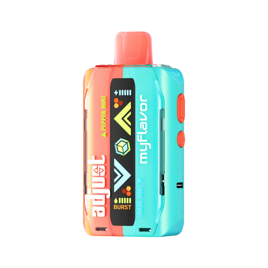 Adjust MyFlavor 40K Disposable Vape in Mixed Mint flavor – a crisp and cooling blend of various mint flavors
