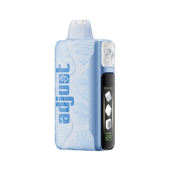 Adjust MySweet 40K Disposable Vape in Blue Razz B-Pop flavor – a sweet and tangy blue raspberry experience