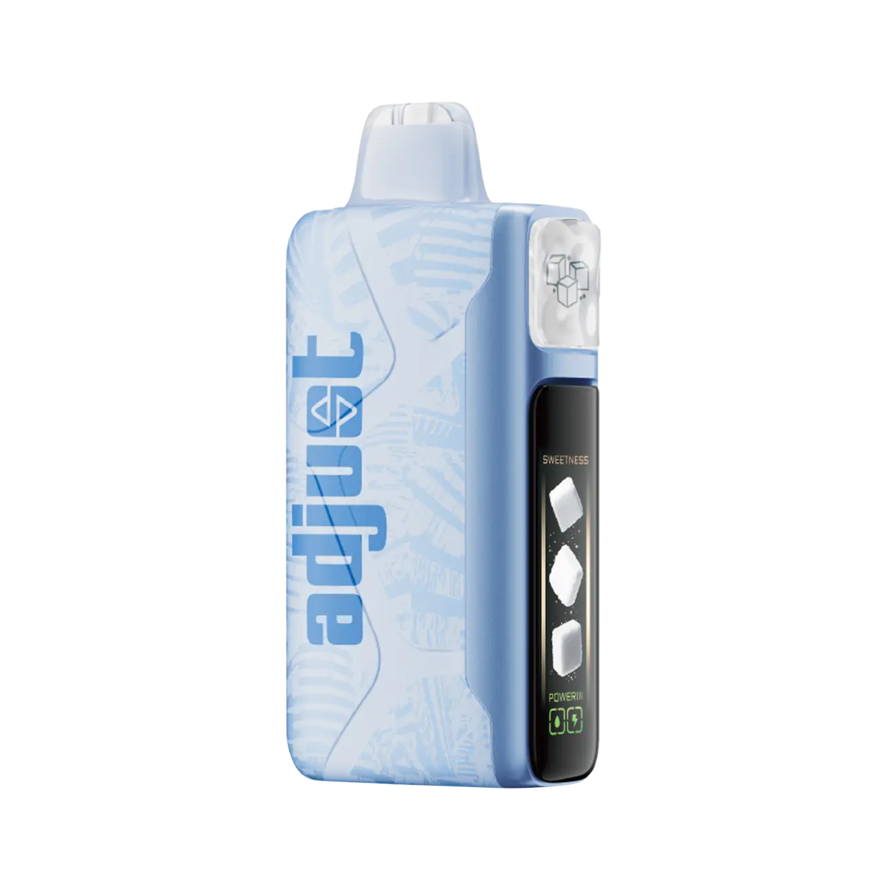 Adjust MySweet 40K Disposable Vape in Blue Razz B-Pop flavor – a sweet and tangy blue raspberry experience