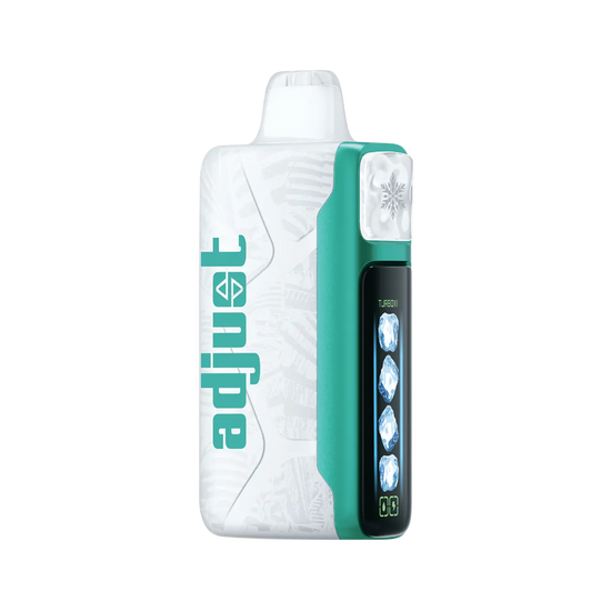 Adjust Mycool 40K Disposable Vape in Miami Mint flavor – a crisp and cooling mint flavor