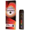 Burn Hemp Lava Blend Skittlez disposable 2g Indica with fruity candy flavor and deeply calming body relaxation