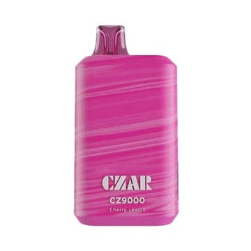 Czar CZ9000 Cherry Lemon disposable vape with tart lemon and bold cherry flavor
