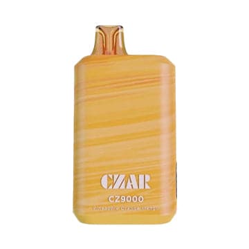 Czar CZ9000 Pineapple Orange Mango disposable vape with tropical pineapple citrus and mango medley