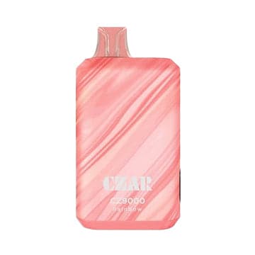 Czar CZ9000 Rainbow disposable vape with a colorful blend of fruity candy flavors