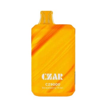Czar CZ9000 Strawberry Kiwi disposable vape with sweet strawberry and tart kiwi blend