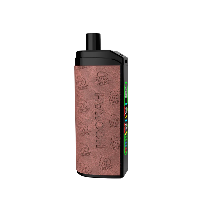 Fume Hookah Peach Ice 20000 puffs disposable vape with juicy peach flavor and icy menthol chill
