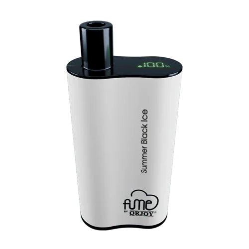 Fume Infinity 4500 Disposable Vape in Summer Black Ice flavor combining summer fruits with a cool icy finish