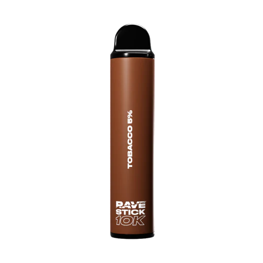 Fume RNBW Rave Stick 10K Tobacco with classic smooth tobacco flavor and deep earthy finish