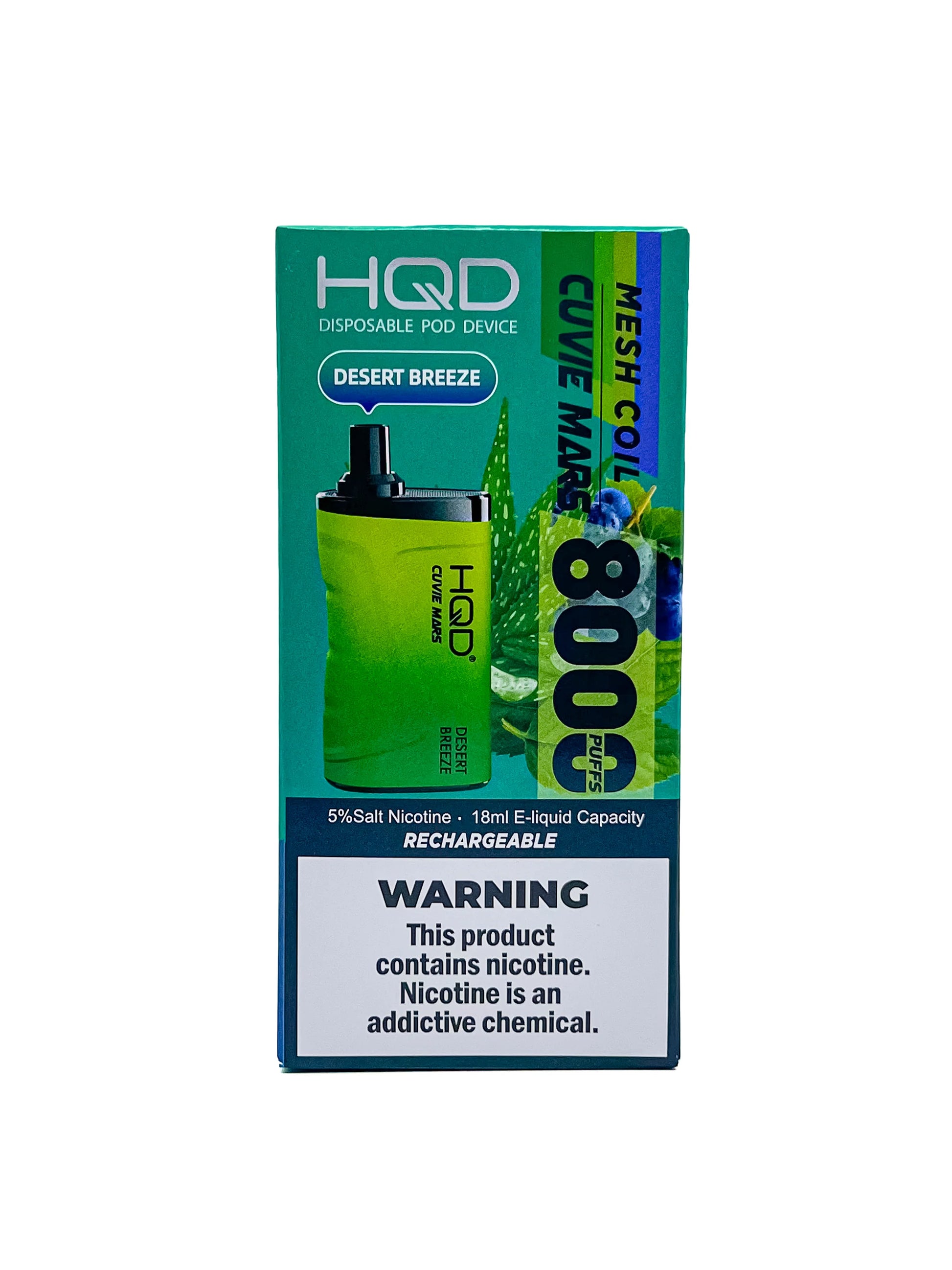 HQD Mars 8000 Dessert Breeze Disposable Vape with a smooth and sweet dessert-inspired taste