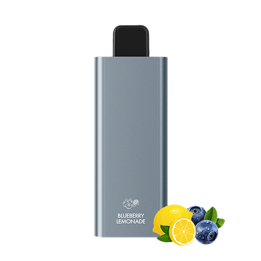 HQD Slick 6000 Blueberry Lemonade Disposable Vape with a refreshing citrus and berry taste