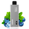 HQD Slick 6000 Blueberry Mint Disposable Vape with a cool and fruity flavor
