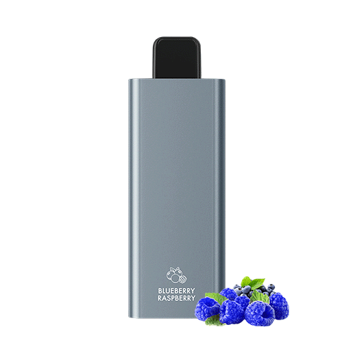 HQD Slick 6000 Blueberry Raspberry Disposable Vape with a smooth and tangy fruit combination