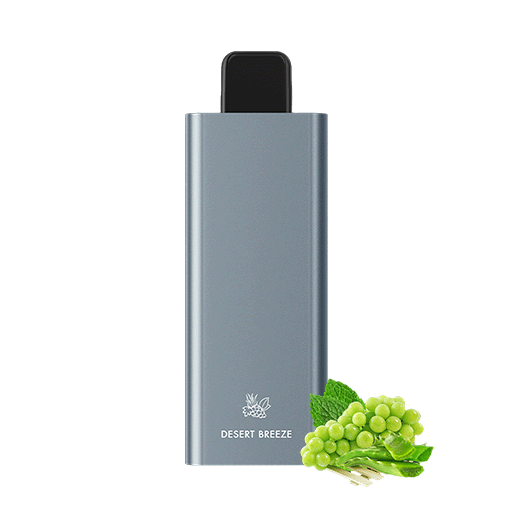 HQD Slick 6000 Desert Breeze Disposable Vape with a smooth, cool, and slightly sweet flavor