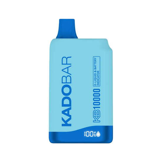 Kado Bar KB10000 Blueberry Ice disposable vape with sweet blueberry and icy menthol finish