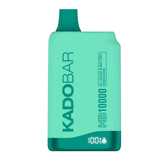 Kado Bar KB10000 Just Mint disposable vape with pure cool mint and icy refreshing finish