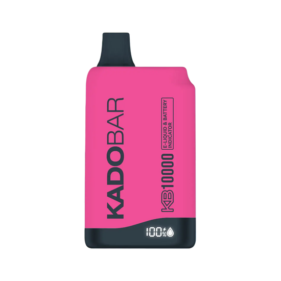 Kado Bar KB10000 Strawberry Slushy disposable vape with frozen strawberry drink flavor and icy sweetness