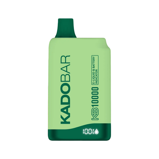 Kado Bar KB10000 Watermelon Ice disposable vape with refreshing watermelon and crisp icy exhale