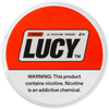 Lucy nicotine pouches in Cinnamon flavor, featuring a warm and spicy cinnamon kick with a smooth finish