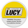 Lucy nicotine pouches in Mango flavor, featuring a juicy and tropical mango taste with a sweet finish