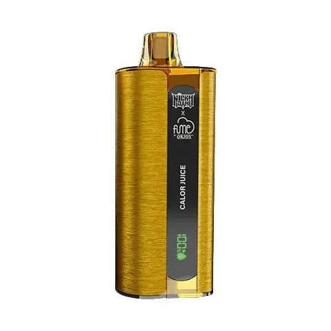 Nicky Jam x Fume 10000 Calor Juice disposable vape with tropical fruit heat and juicy burst of flavor