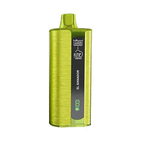 Nicky Jam x Fume 10000 El Ganador disposable vape with a rich tropical blend and bold exotic taste