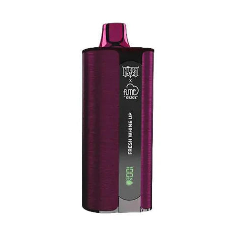 Nicky Jam x Fume 10000 Fresh Wine Up disposable vape with smooth grape and wine-inspired flavor