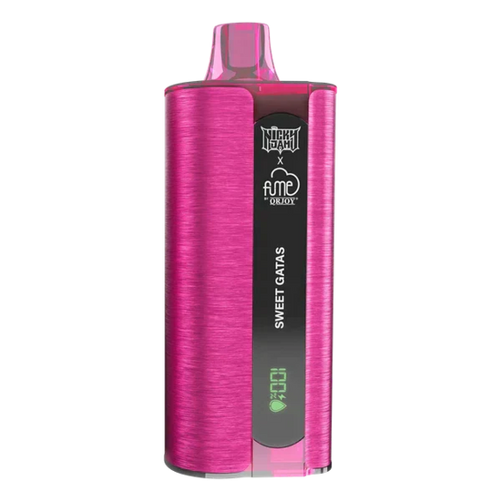 Nicky Jam x Fume 10000 Sweet Gatas disposable vape with fruity candy sweetness and tropical energy