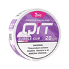 QIT Bubble Gum nicotine pouch 20CT can with sweet classic bubblegum flavor and smooth nicotine release