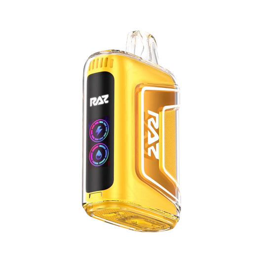 Raz TN9000 Disposable Vape in Banana Coconut flavor, blending creamy banana with smooth coconut for a tropical vaping experience