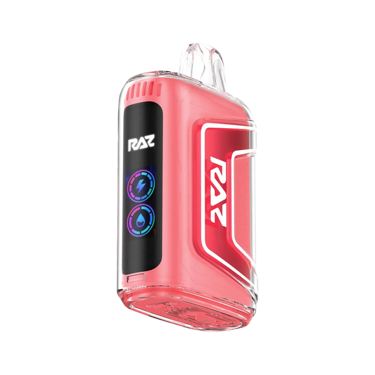 Raz Zero Nicotine TN9000 Disposable Vape in Night Crawler flavor, blending sweet and sour fruity notes for a bold vaping experience