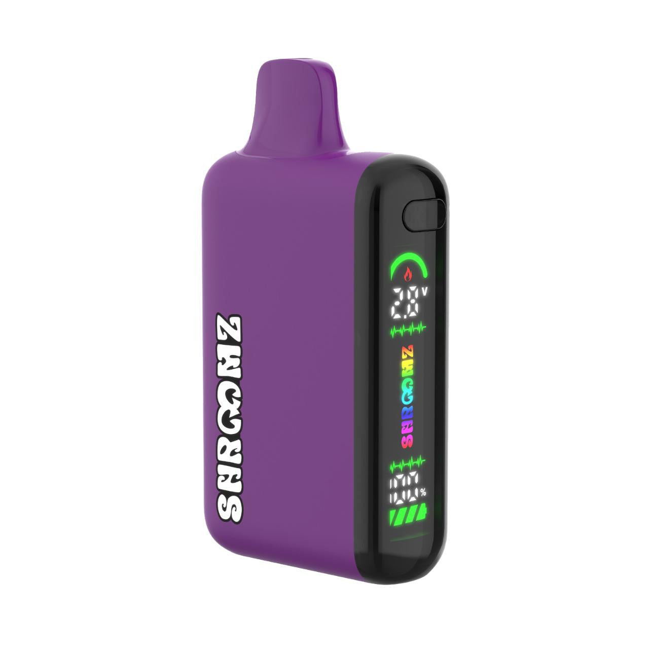 Shroomz Blueberry Kush THC live resin mushroom disposable 8g Indica with sweet blueberry flavor and deeply relaxing body effects