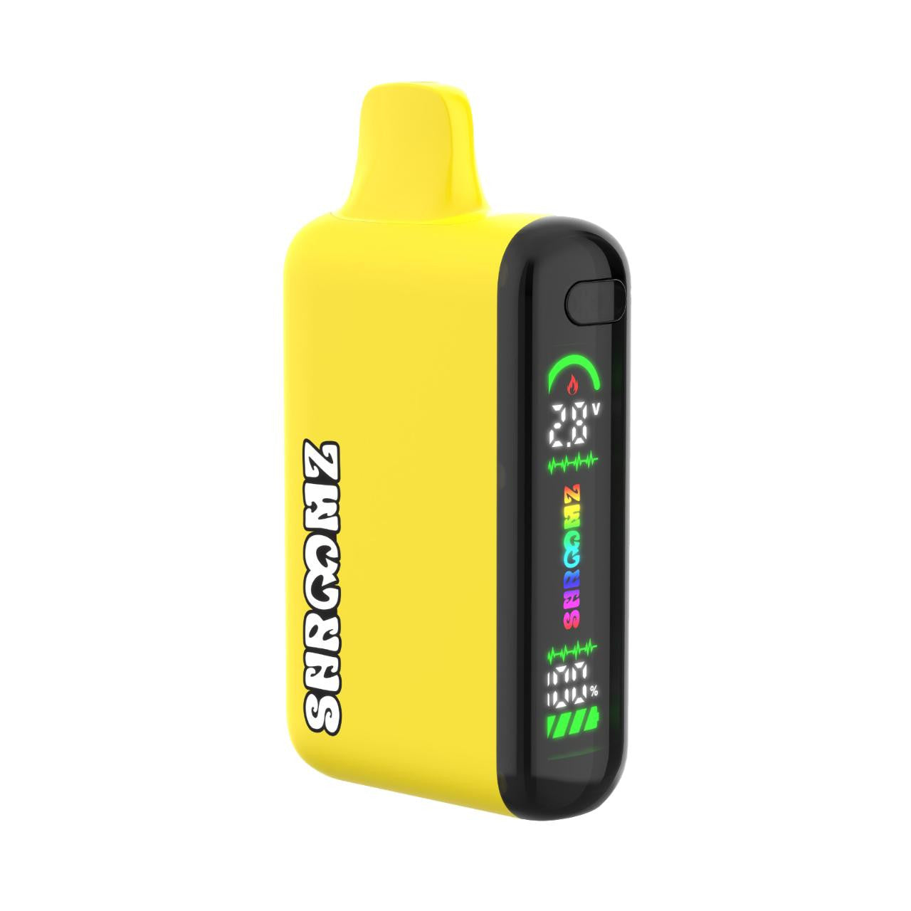 Shroomz Pineapple Express THC live resin mushroom disposable 8g Hybrid with tropical pineapple citrus flavor and balanced euphoric experience