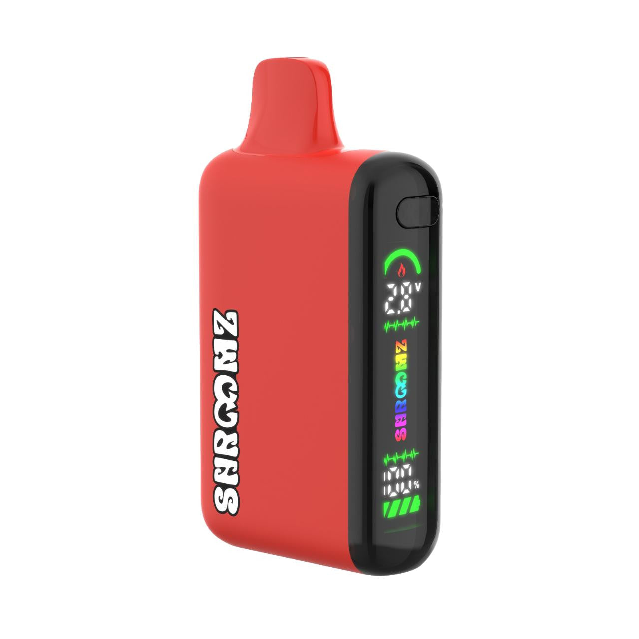 Shroomz Sour Tangie THC live resin mushroom disposable 8g Sativa with zesty tangerine flavor and motivating daytime effects