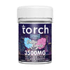 Torch Haymaker Cotton Candy gummies 3500mg with sweet carnival candy flavor and smooth euphoric kick