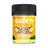 Torch Haymaker Juicy Peach gummies 3500mg with ripe peach flavor and heavy hitting THC blend