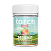Torch Haymaker Strawberry Mango gummies 3500mg with tropical strawberry mango blend and heavy effects