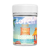 Torch Haymaker Tiki Punch gummies 3500mg with exotic island fruit mix and powerful THC blend