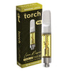 Torch Live Resin THC-A Banana Latte Cartridge with a smooth, creamy banana flavor and a bold espresso finish