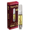 Torch Live Resin THC-A Strawberry Tangie Cartridge featuring juicy strawberry and citrusy tangerine notes for a refreshing taste