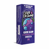 Viva La Hemp Kosmic Blend Blueberry Kush disposable vape 3ML Indica with deep blueberry flavor and relaxing full body high