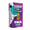 Viva La Hemp THC-A Death Afternoon diamonds cartridge 2.5G with bold earthy flavor and heavy couch lock effects