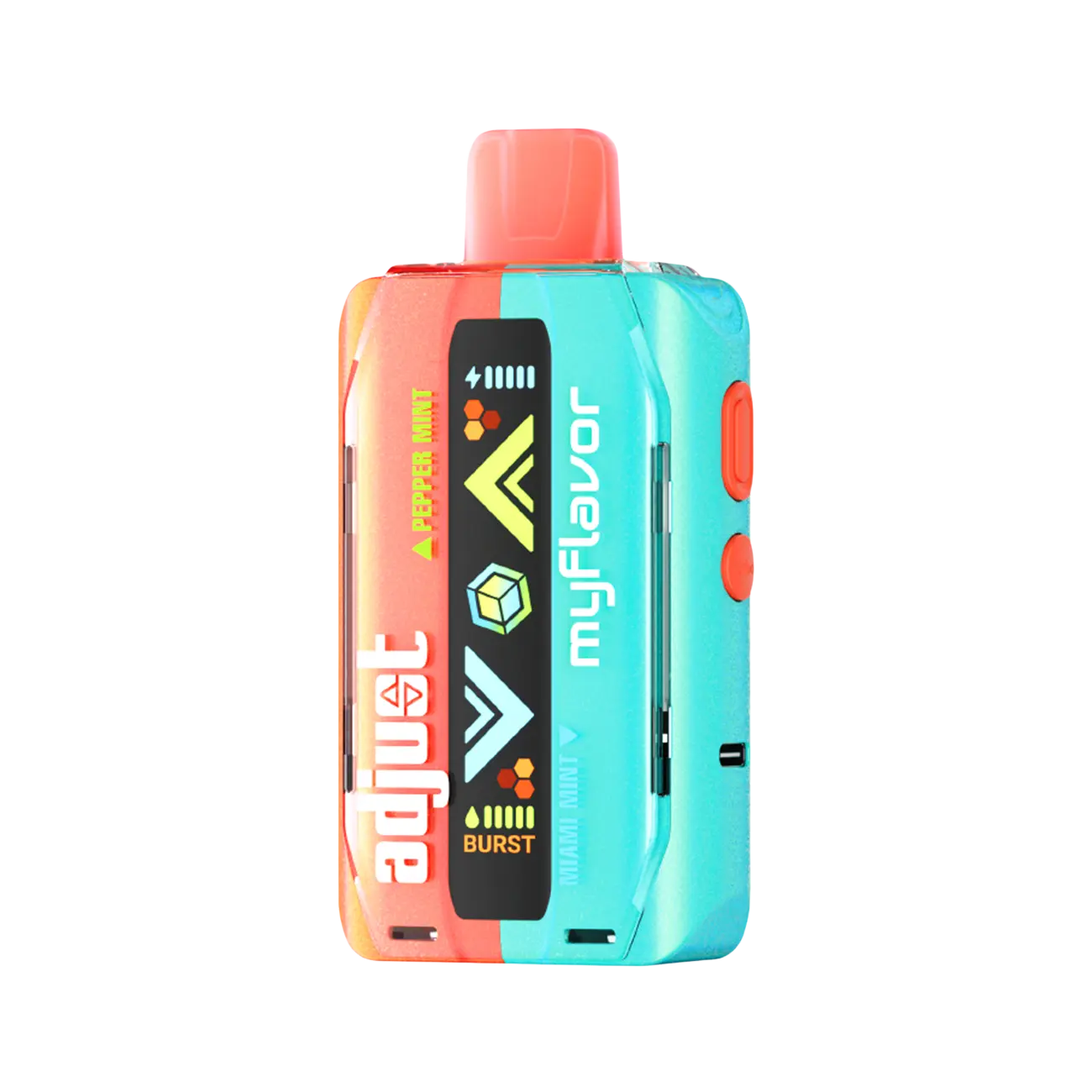 Adjust MyFlavor 40K Disposable Vape in Mixed Mint flavor – a crisp and cooling blend of various mint flavors