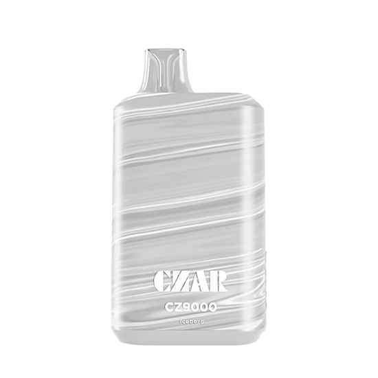 Czar CZ9000 Iceberg disposable vape with bold icy mint and arctic freshness