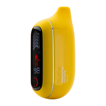 Flonq Max Pro Banana Milkshake disposable vape with creamy banana and smooth dessert flavor