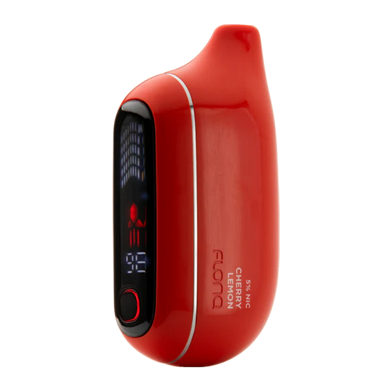 Flonq Max Pro Cherry Lemon disposable vape with sweet cherry and bright lemon blend