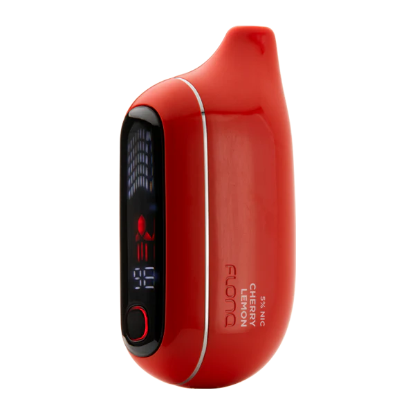 Flonq Max Pro Cherry Lemon disposable vape with sweet cherry and bright lemon blend