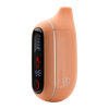 Flonq Max Pro Peach Icy disposable vape with ripe peach and cooling menthol finish
