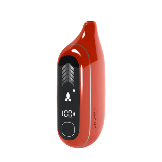 Flonq Max Pro Strawberry Icy disposable vape with chilled strawberry and icy menthol twist