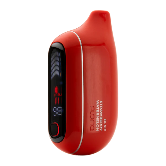 Flonq Max Pro Strawberry Watermelon disposable vape with juicy watermelon and sweet strawberry