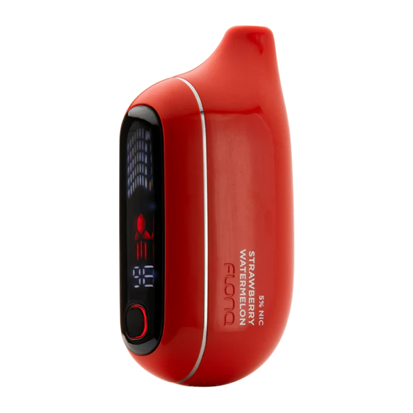 Flonq Max Pro Strawberry Watermelon disposable vape with juicy watermelon and sweet strawberry